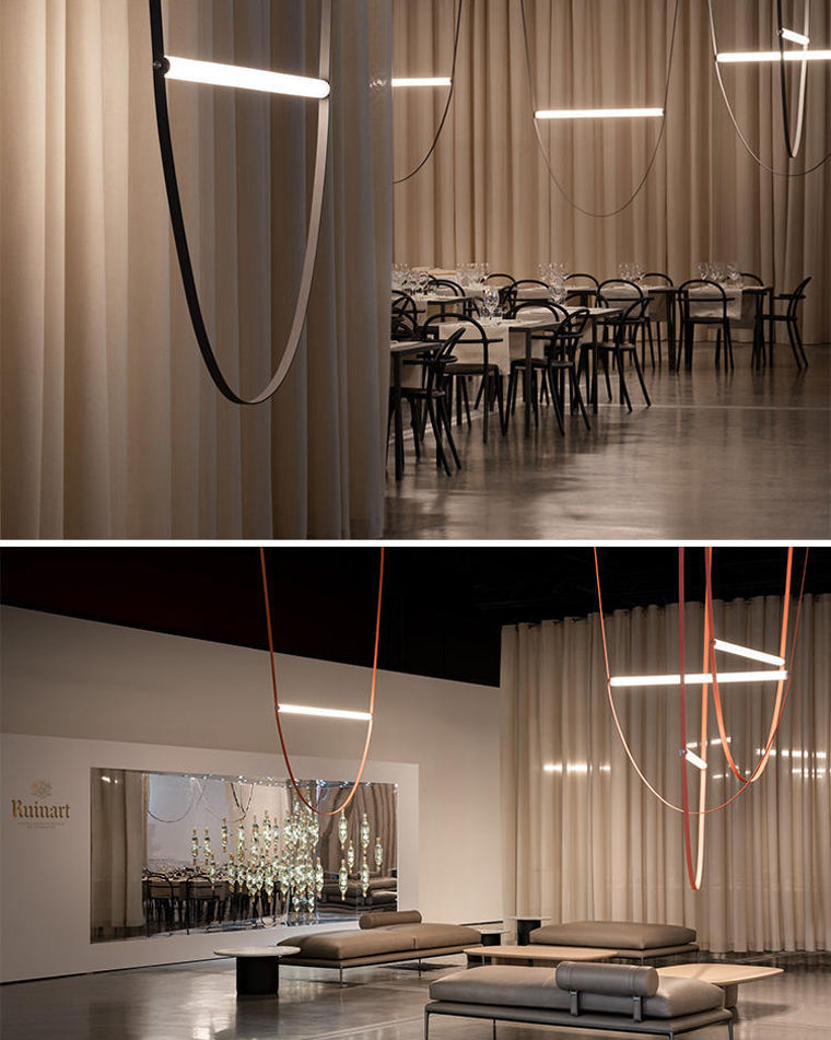 Diff Leather String Chandelier-DF2273