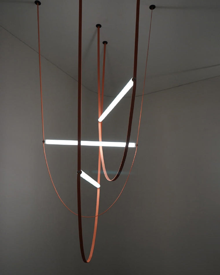 Diff Leather String Chandelier-DF2273