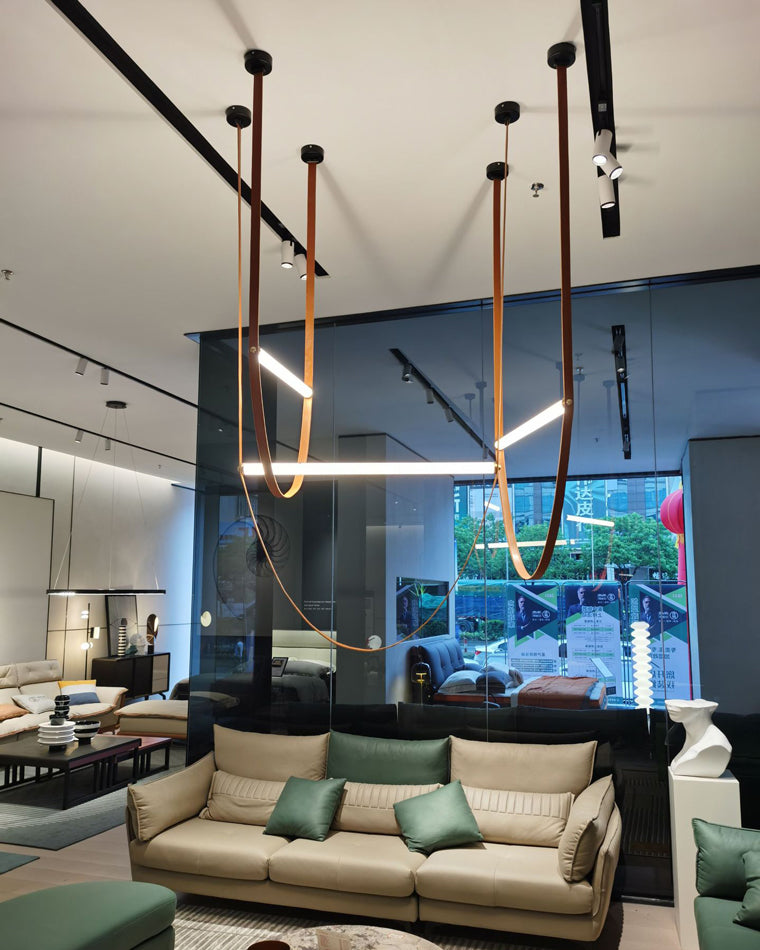Diff Leather String Chandelier-DF2273