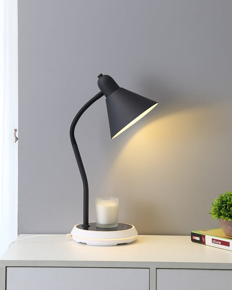 Diff Dimmable Touch Flexible Gooseneck Desk Lamp with Wireless Charger-DF8044