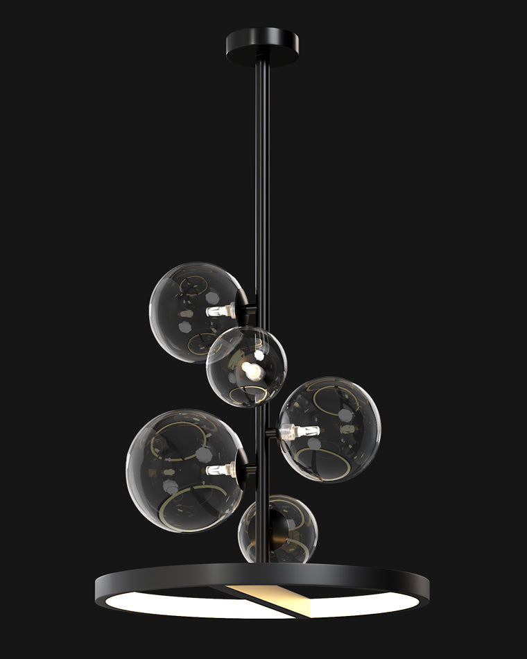 Diff Vertical Glass Bubble Chandelier-DF2293
