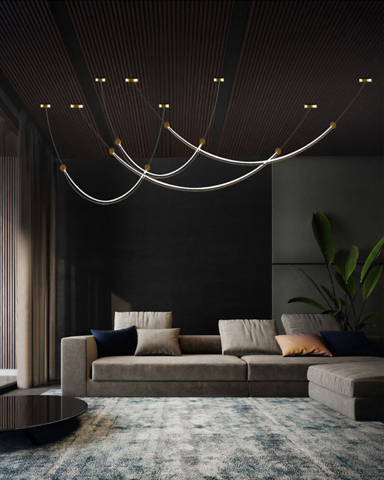 Diff Arc Acrylic Chandelier-DF2288