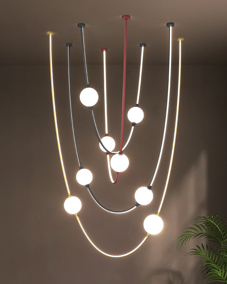 Diff String Led Chandelier-DF2267