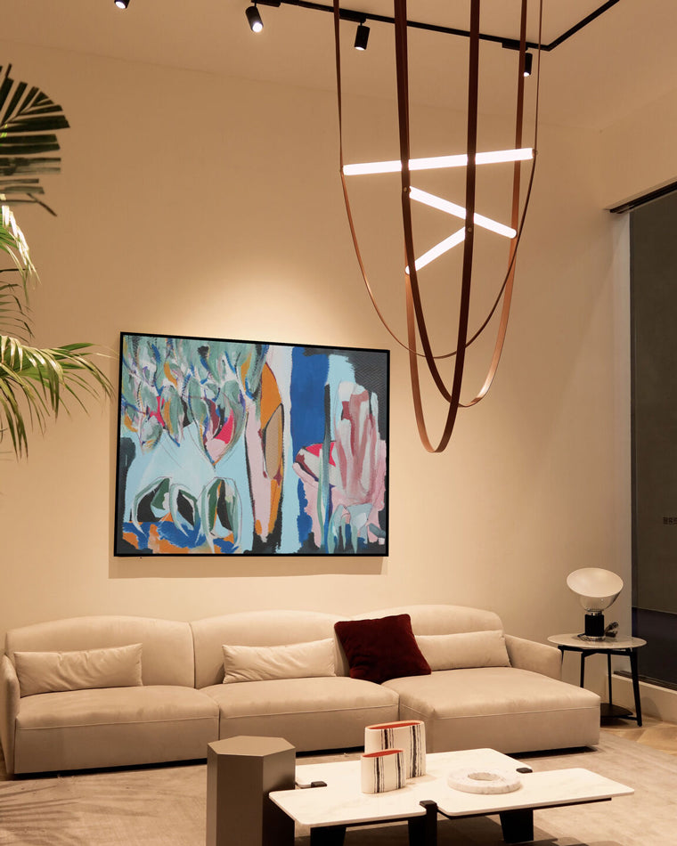 Diff Leather String Chandelier-DF2273