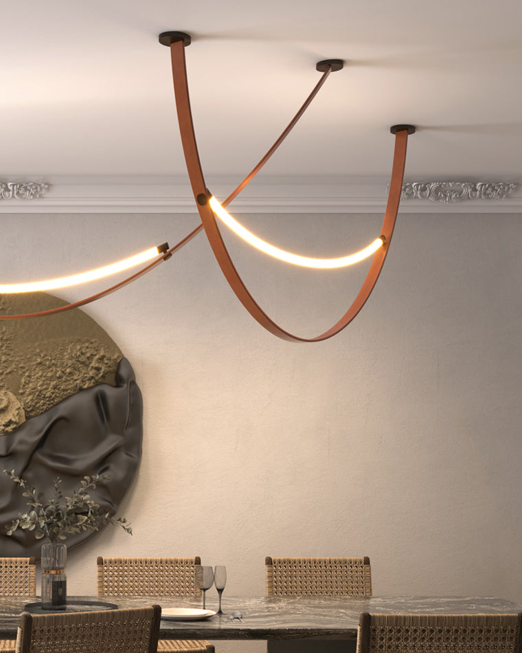 Diff Leather String Chandelier-DF2273