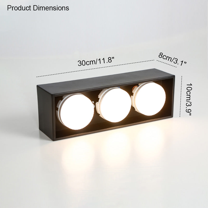 Diff Square Flush Mount Ceiling Light-DF1023