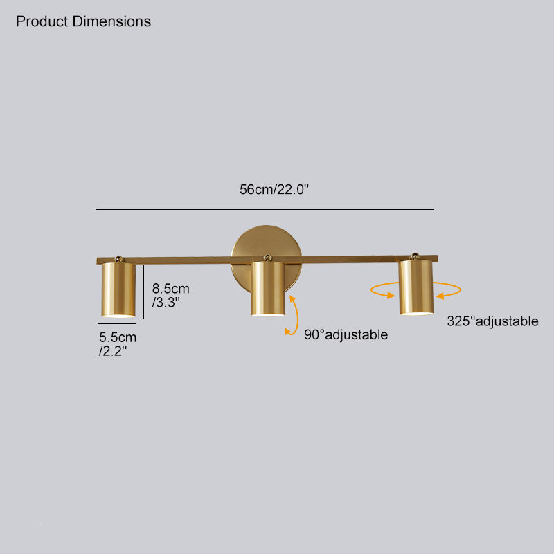 Diff 3-Light Vanity Bathroom Sconce for Mirror-DF6039