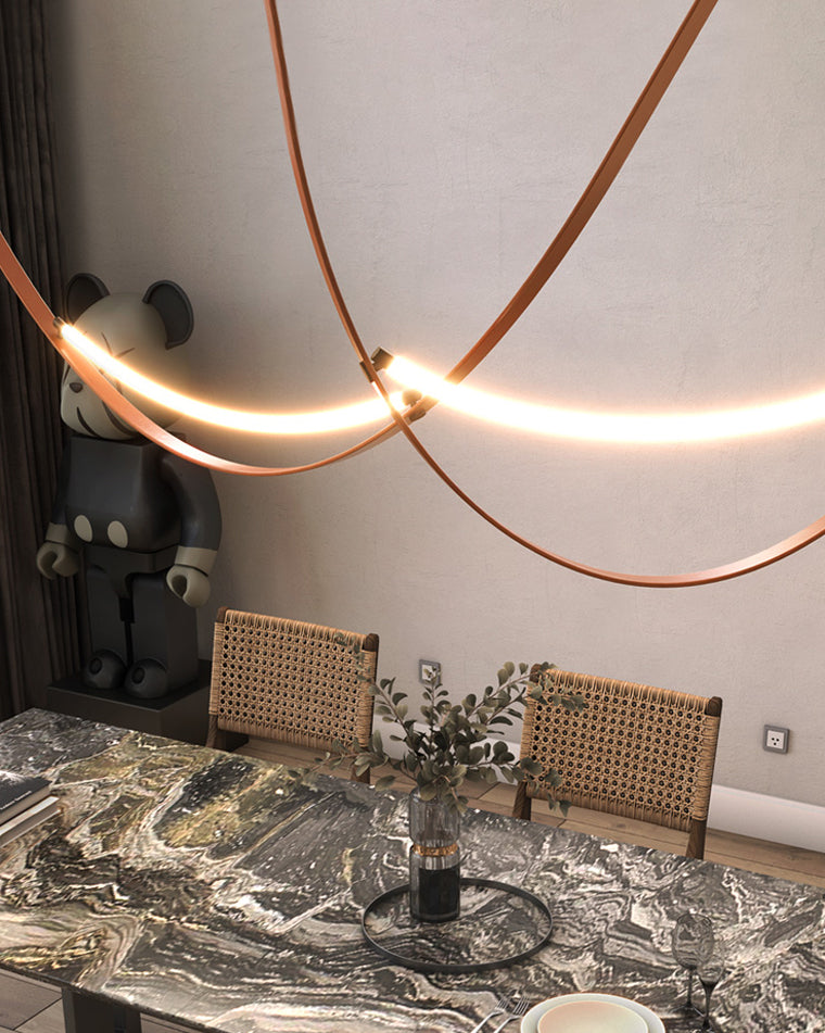 Diff Leather String Chandelier-DF2273