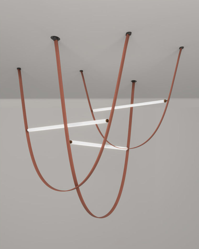 Diff Leather String Chandelier-DF2273