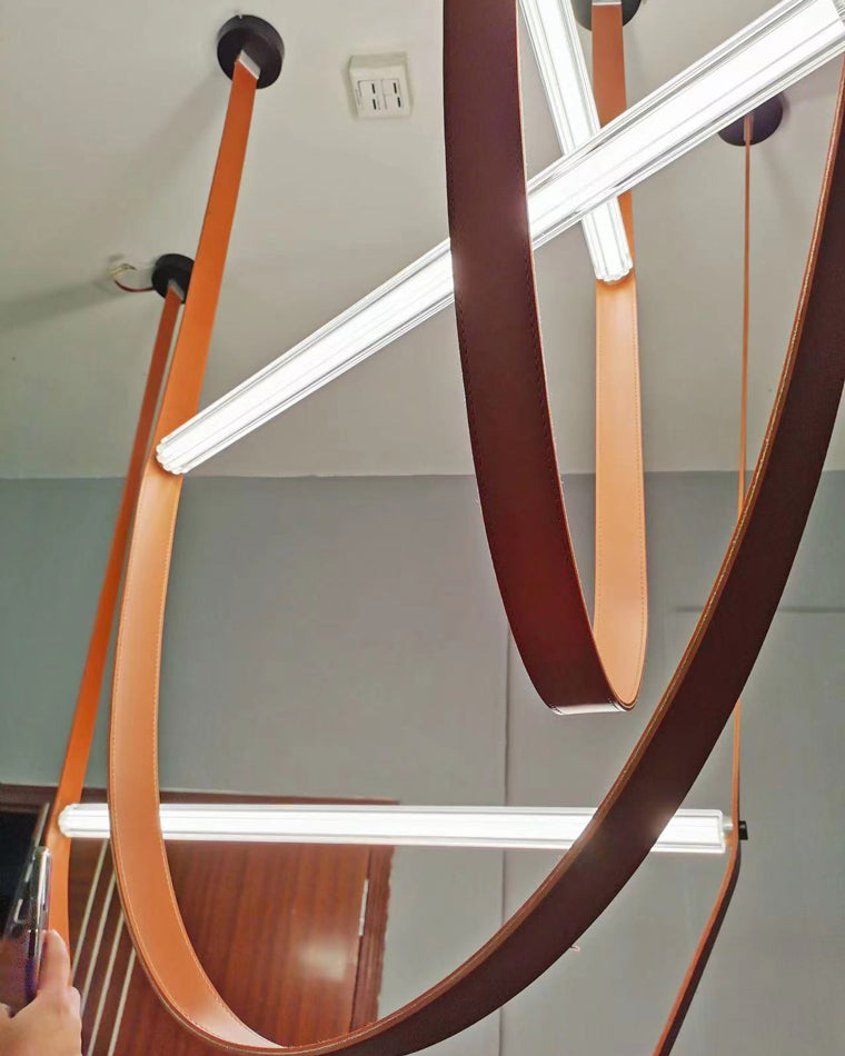 Diff Leather String Chandelier-DF2273