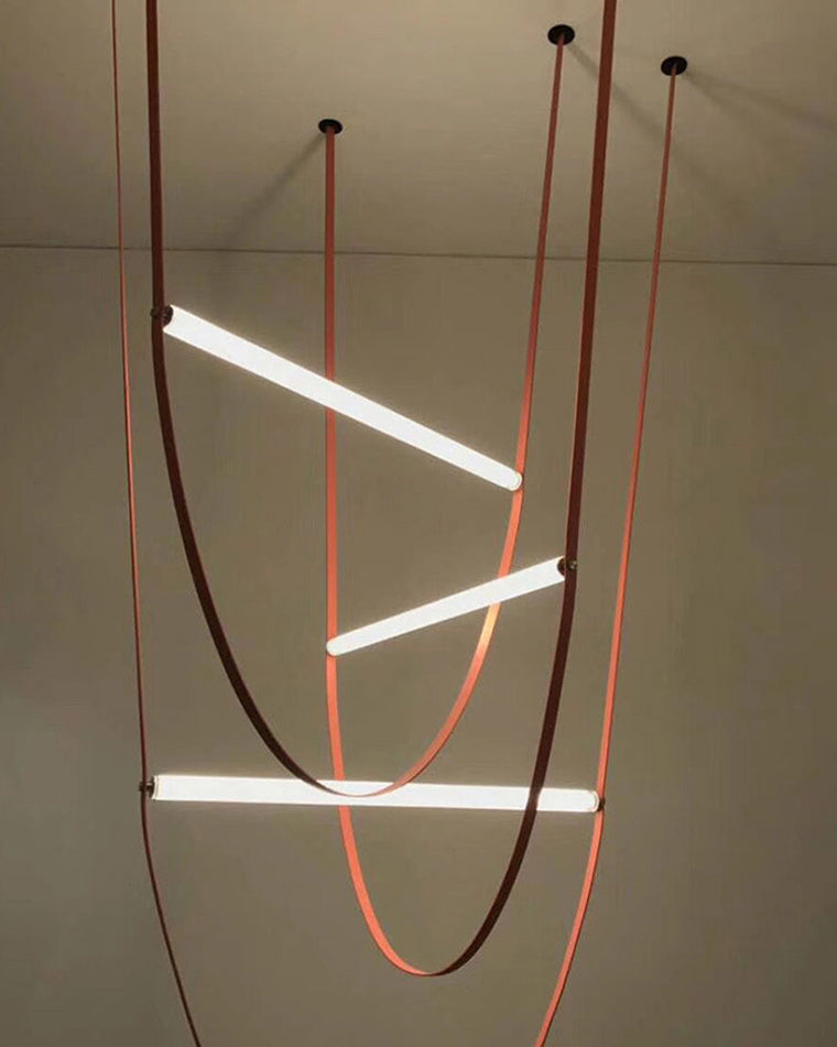 Diff Leather String Chandelier-DF2273