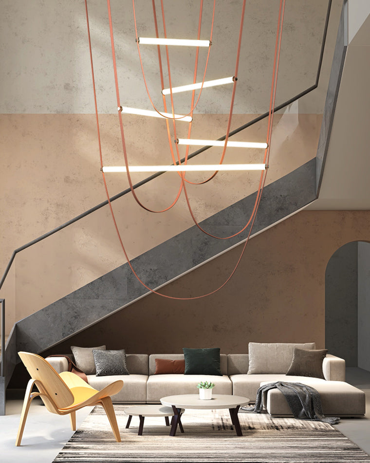 Diff Leather String Chandelier-DF2273
