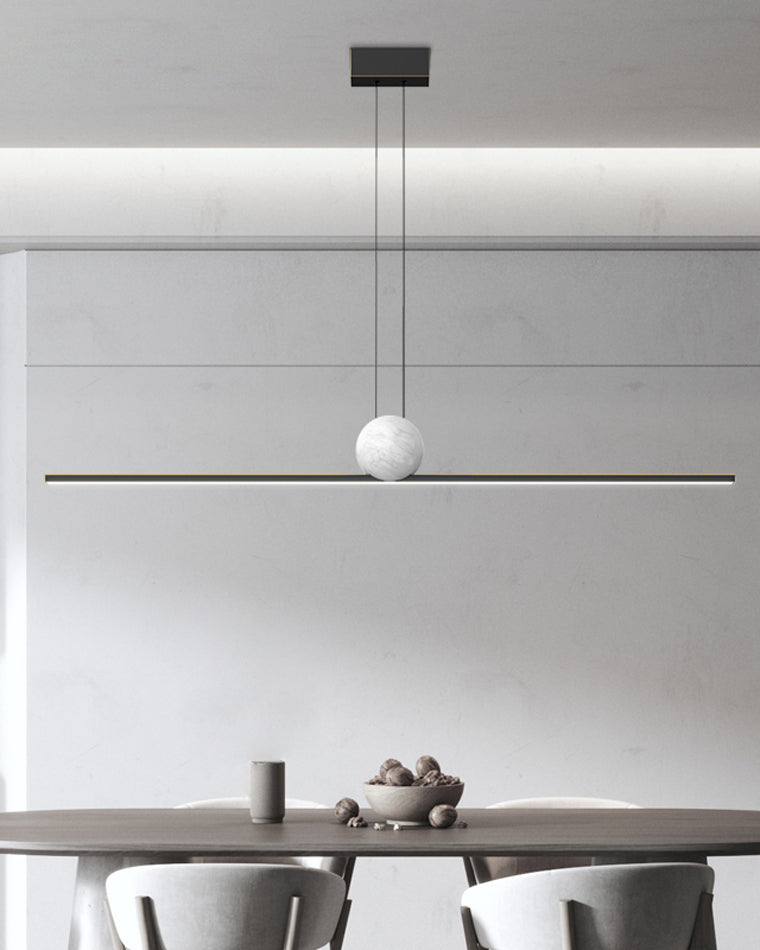 Diff Marble Linear Pendant Light-DF2329