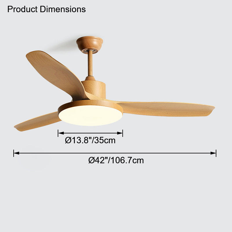 Diff Minimal Ceiling Fan with Light-DF5002