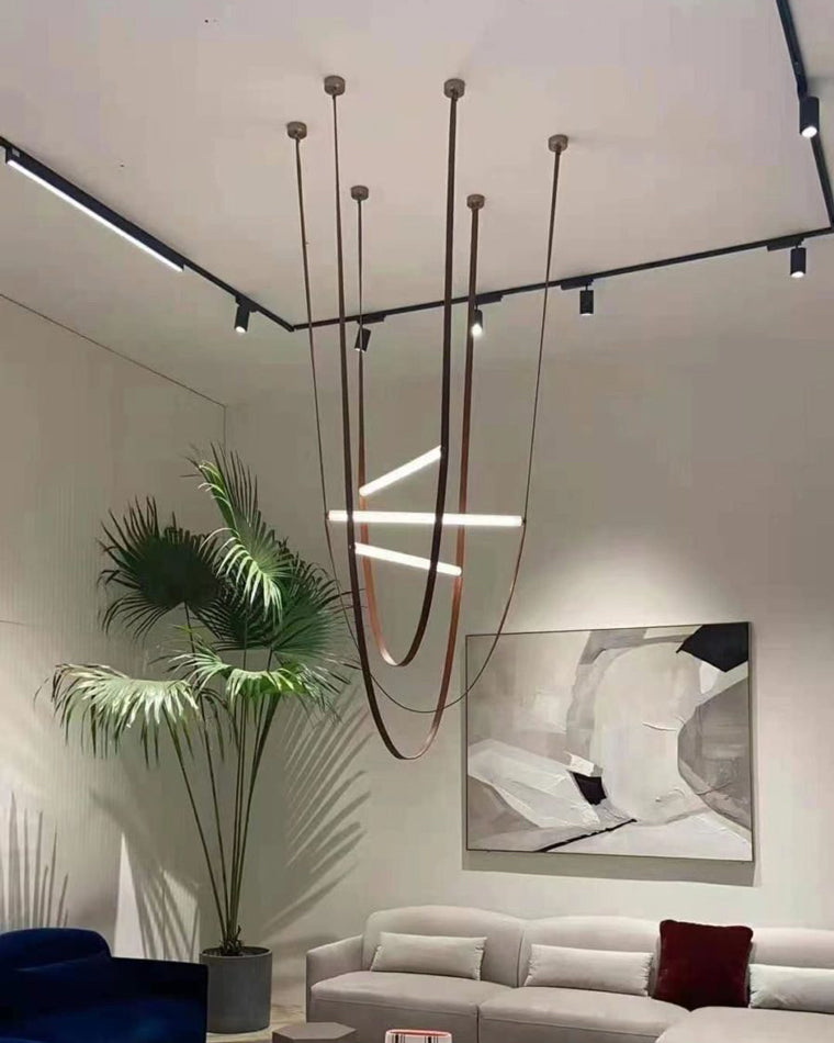 Diff Leather String Chandelier-DF2273