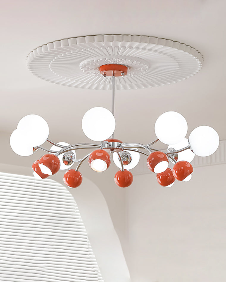 Diff Space Age Glass Globe Chandelier-DF2290