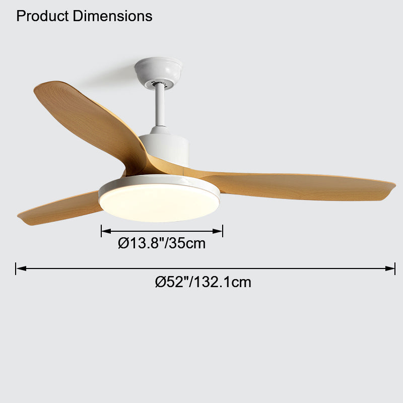 Diff Minimal Ceiling Fan with Light-DF5002