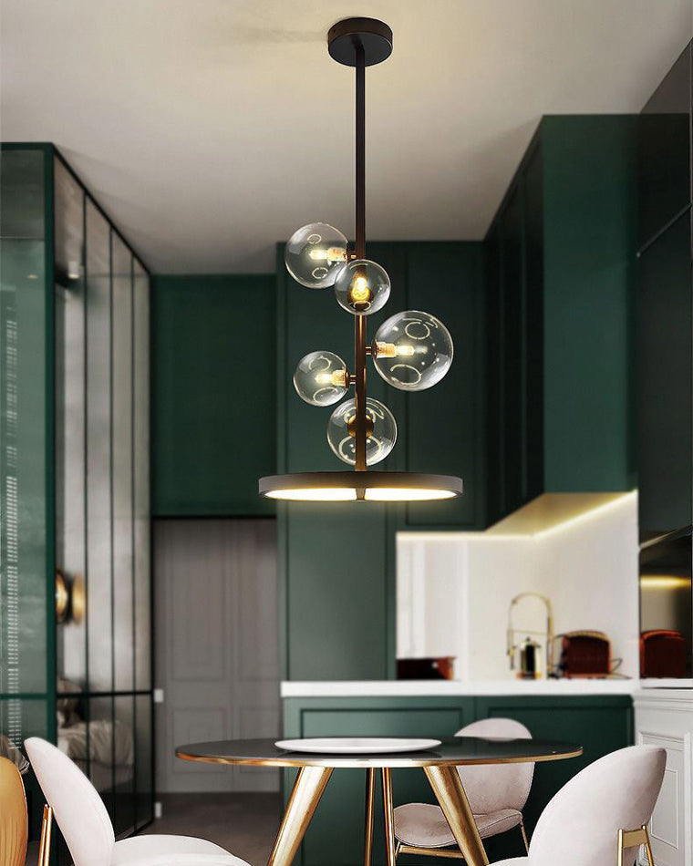 Diff Vertical Glass Bubble Chandelier-DF2293