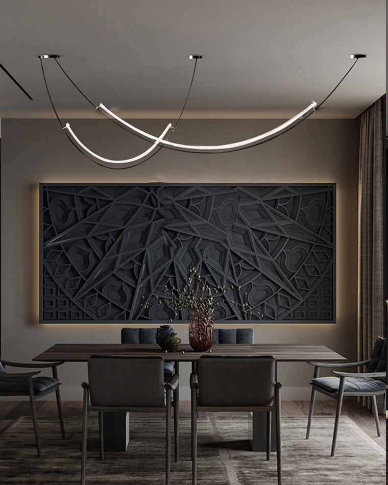 Diff Arc Acrylic Chandelier-DF2288