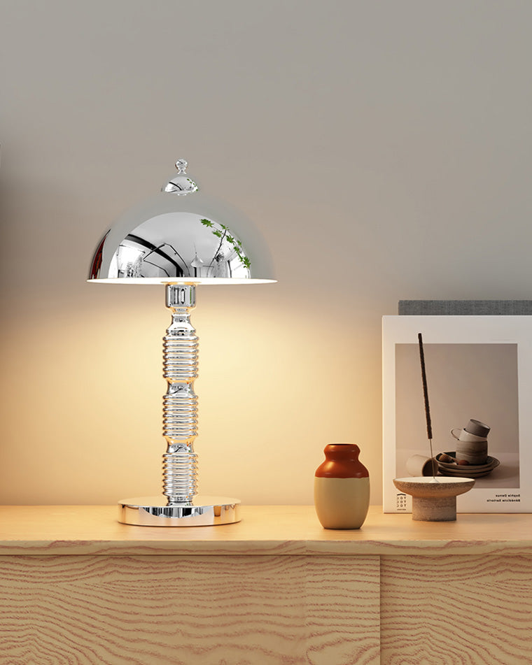 Diff Dome Column Chrome Table Lamp-DF8047