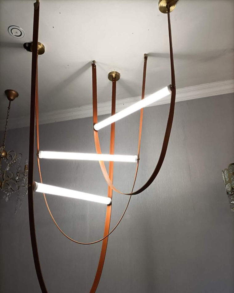 Diff Leather String Chandelier-DF2273