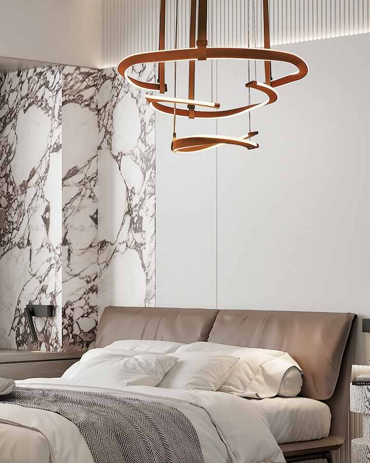 Diff Belt Circular Chandelier-DF2266