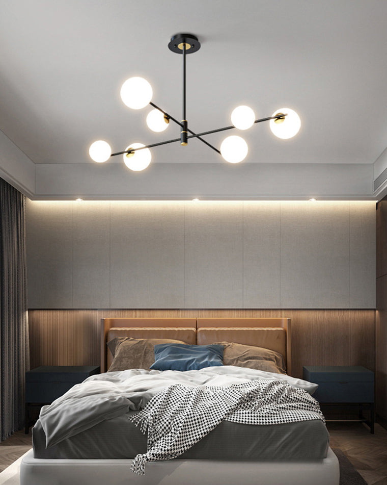 Diff Frosted Glass Globe Chandelier-DF2291