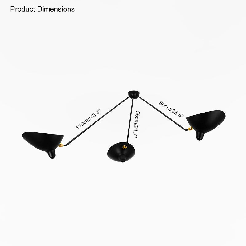 Diff Arms Chandelier-DF2057