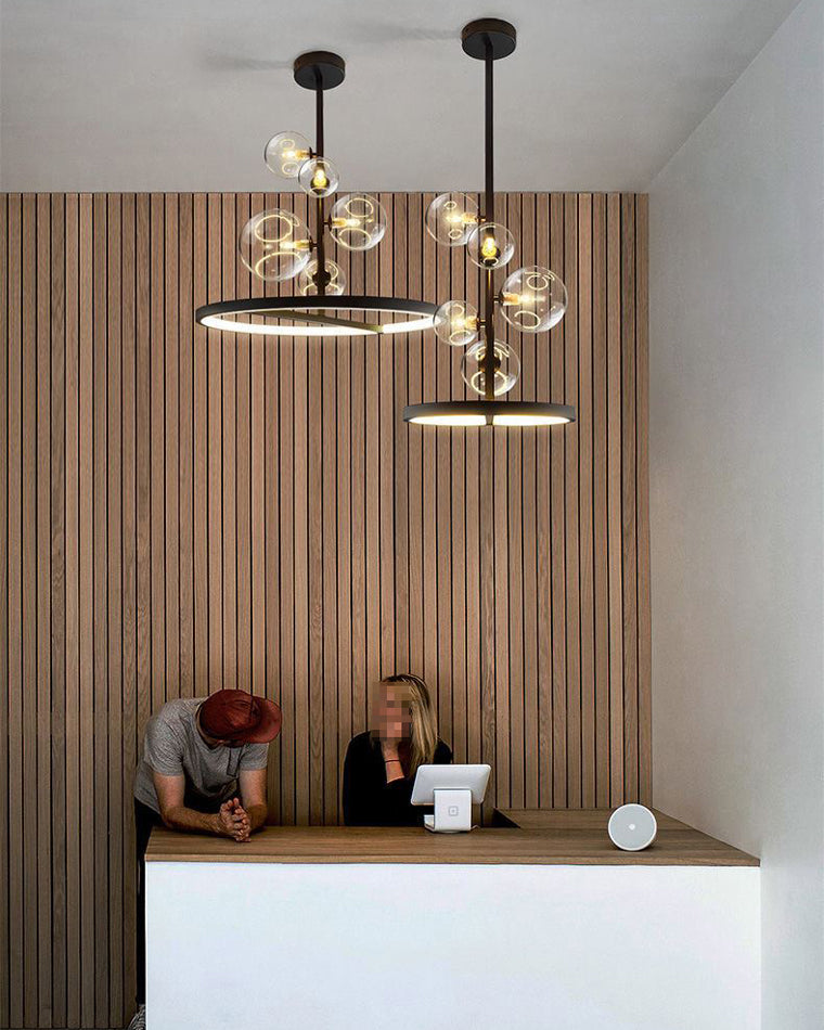 Diff Vertical Glass Bubble Chandelier-DF2293