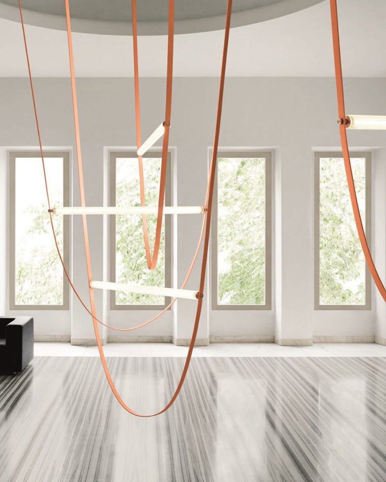 Diff Leather String Chandelier-DF2273