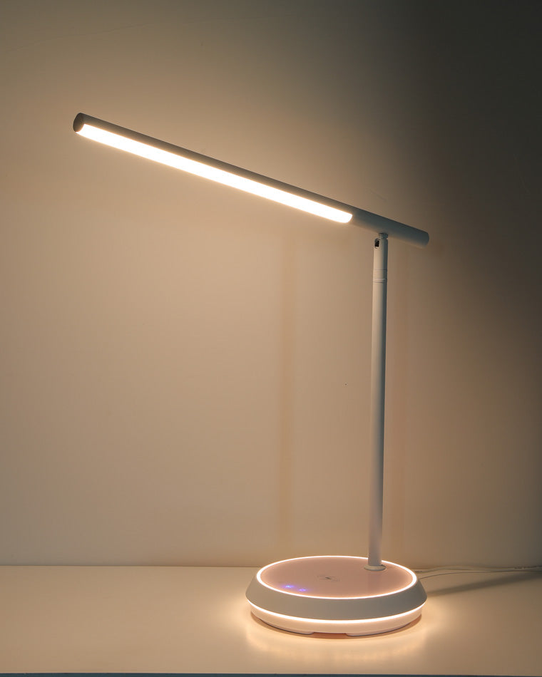 Diff Dimmable Touch Cantilever Desk Lamp with Wireless Charger-DF8040