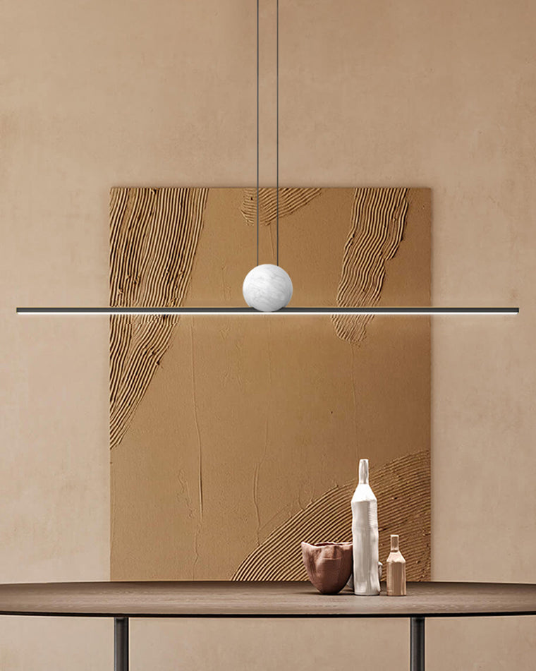 Diff Marble Linear Pendant Light-DF2329