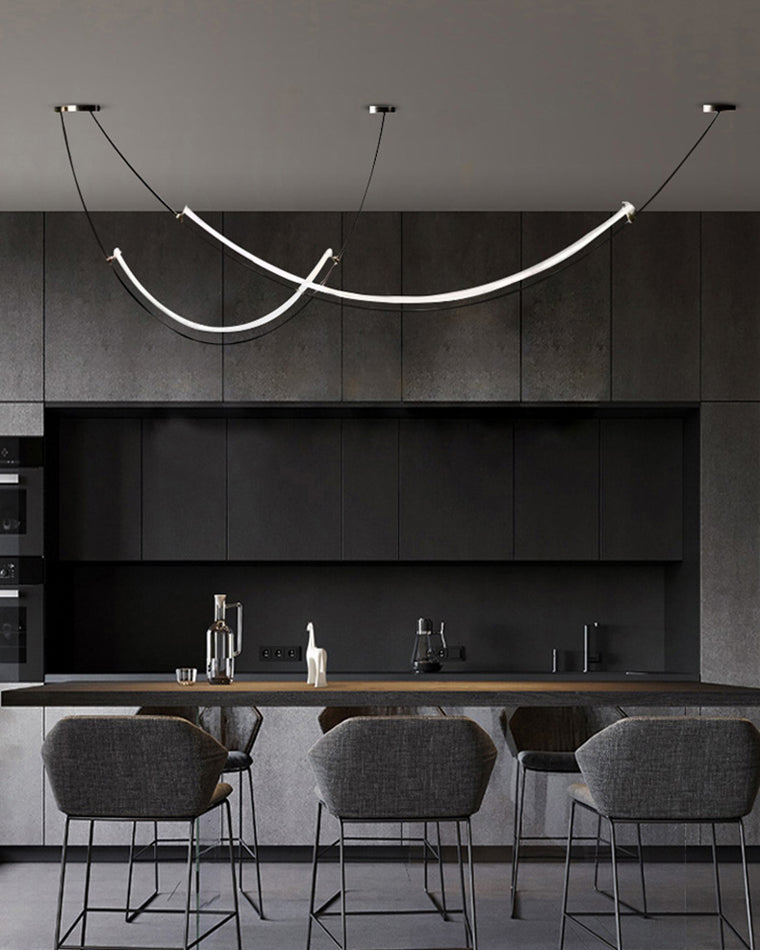 Diff Arc Acrylic Chandelier-DF2288
