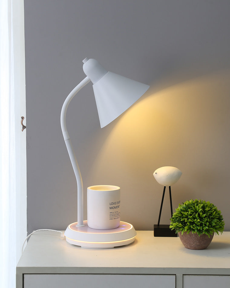 Diff Dimmable Touch Flexible Gooseneck Desk Lamp with Wireless Charger-DF8044