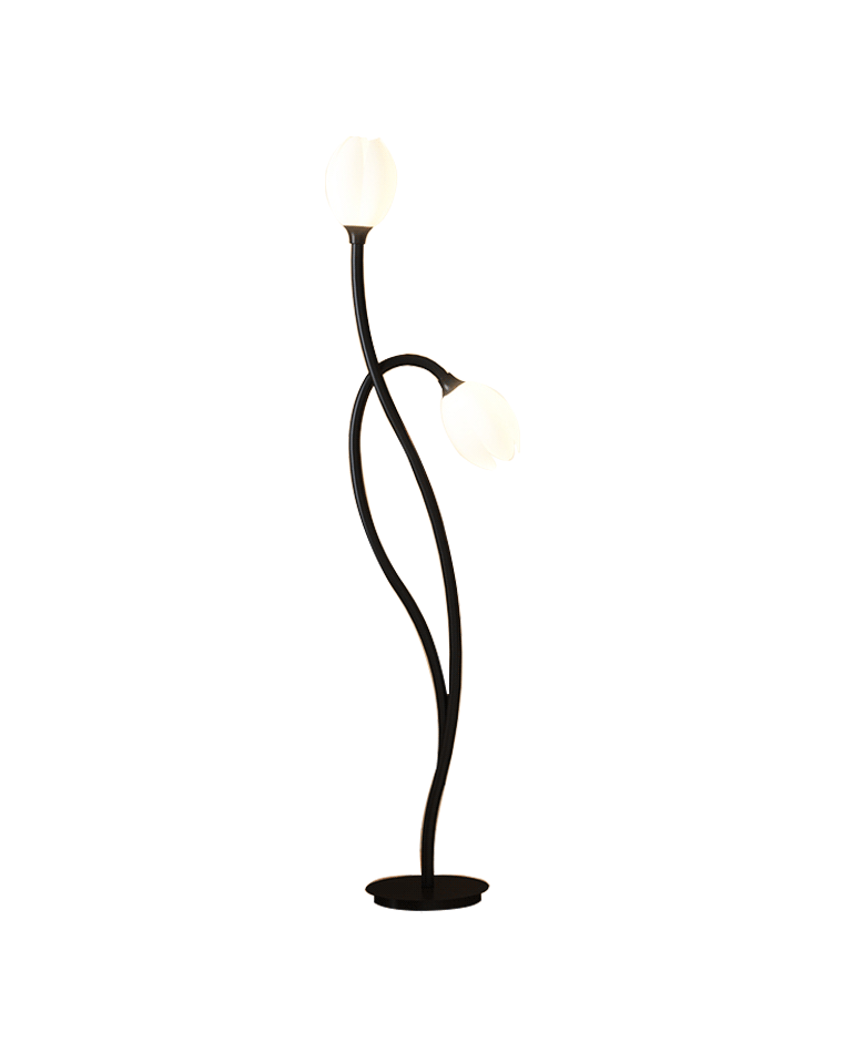 Diff 2-bulb Flower Floor Lamp-DF7070