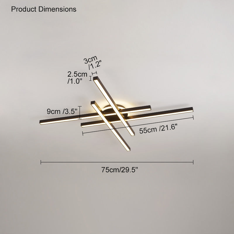 Diff Integrated Led Flush Mount Ceiling Light-DF1008