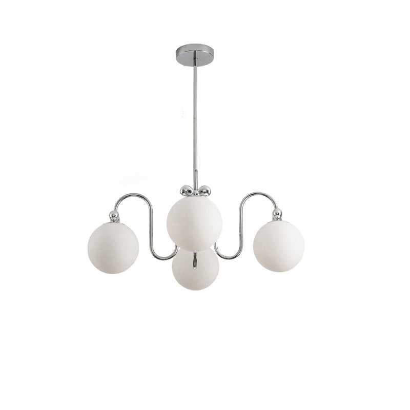 Diff Frosted Glass Globe Chandelier-DF2305