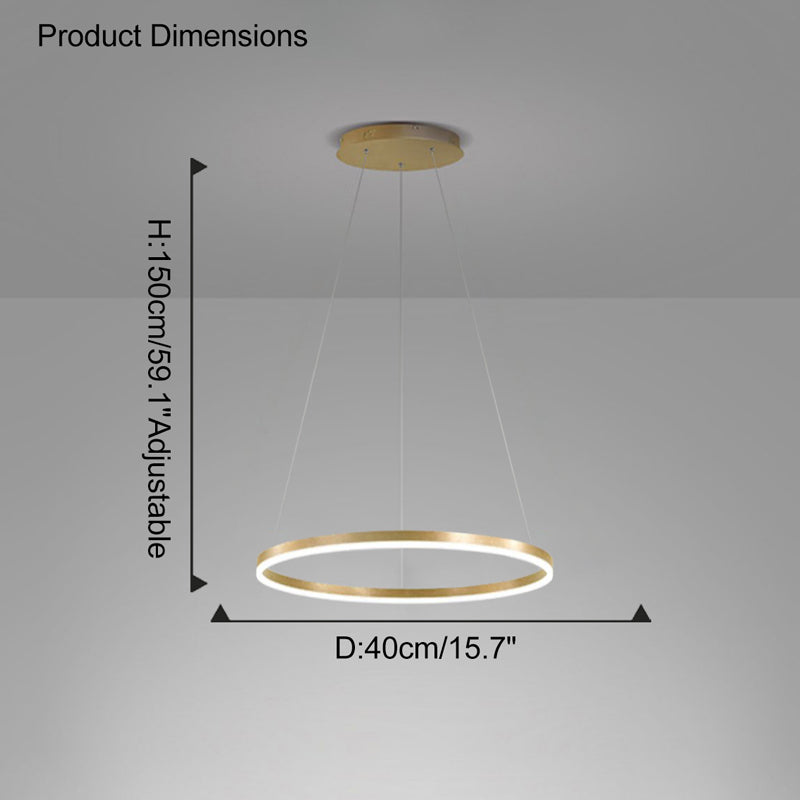 Diff Ring Pendant Light-DF2030