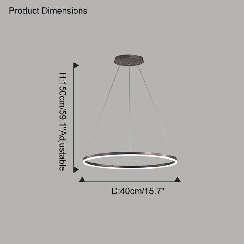 Diff Ring Pendant Light-DF2030