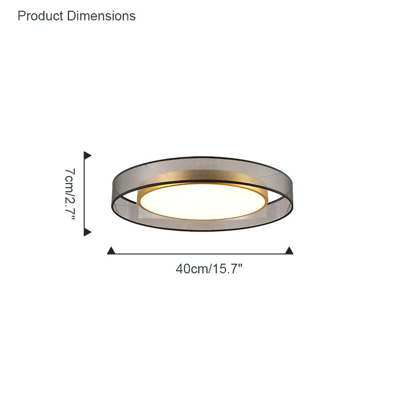 Diff Fabric Round Ceiling Light-DF1033
