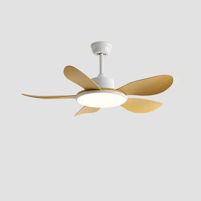 Diff 42" Wood Grain Ceiling Fan with Dimmable Light-DF5003