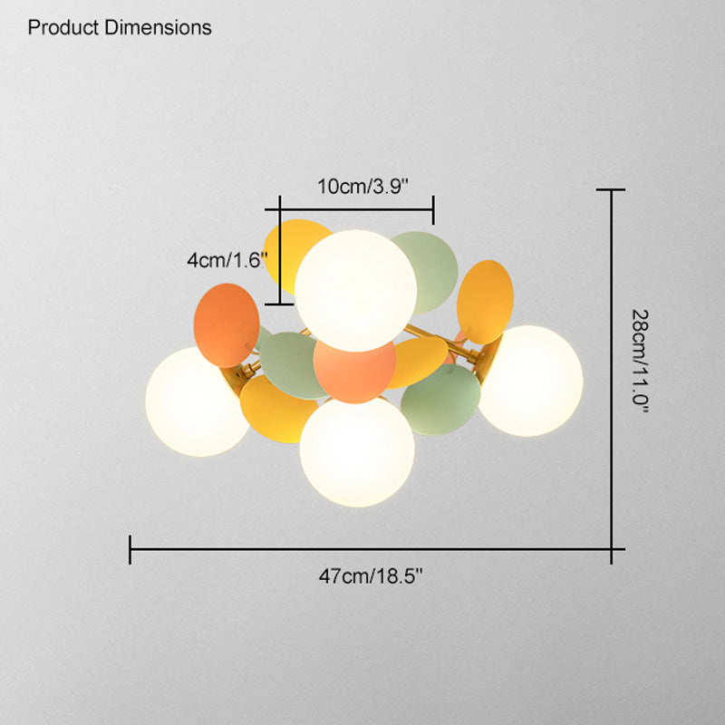 Diff Branching Bubble Chandelier-DF2044