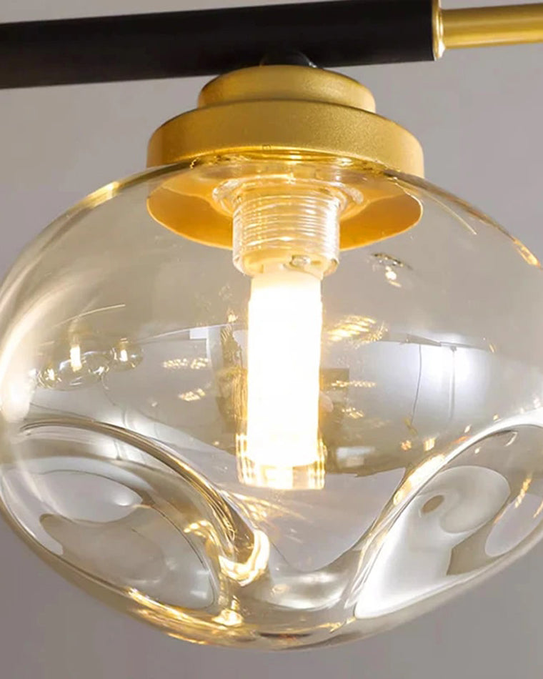 Diff Blown Glass Globe Chandelier-DF2261