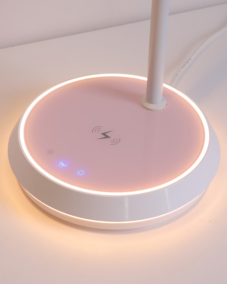 Diff Dimmable Touch Cantilever Desk Lamp with Wireless Charger-DF8040