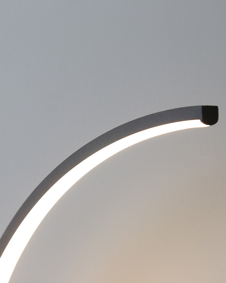 Diff Dimmable Touch Arc Desk Lamp with Wireless Charger-DF8041