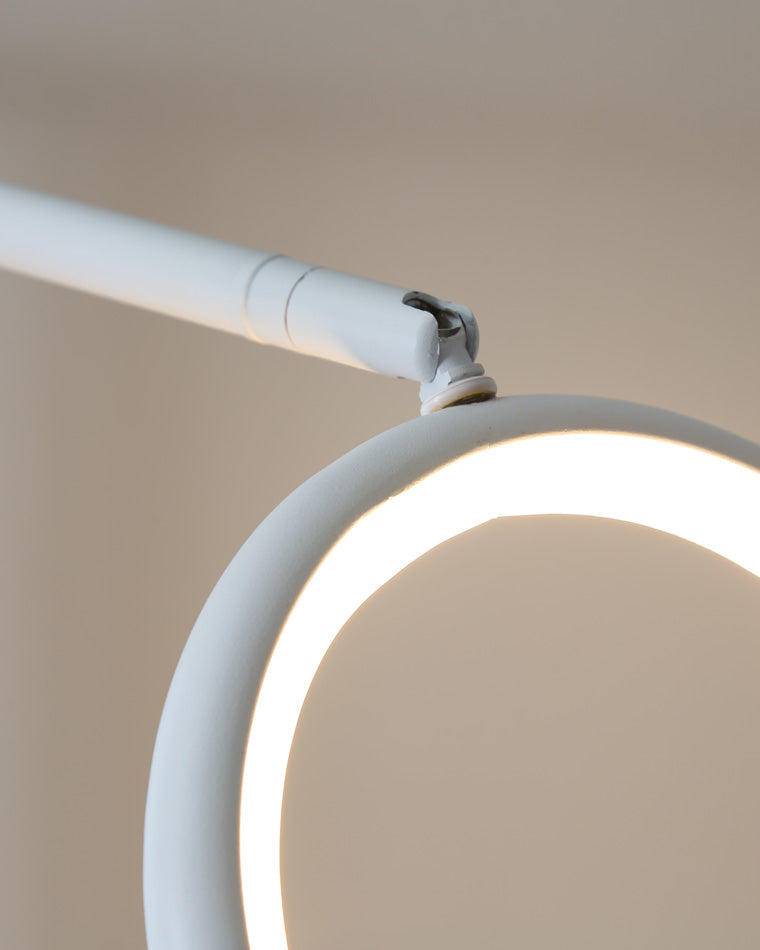 Diff Dimmable Touch Round Desk Lamp with Wireless Charger-DF8042