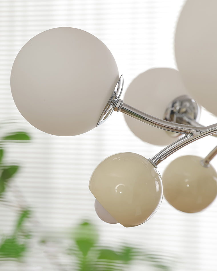 Diff Space Age Glass Globe Chandelier-DF2290