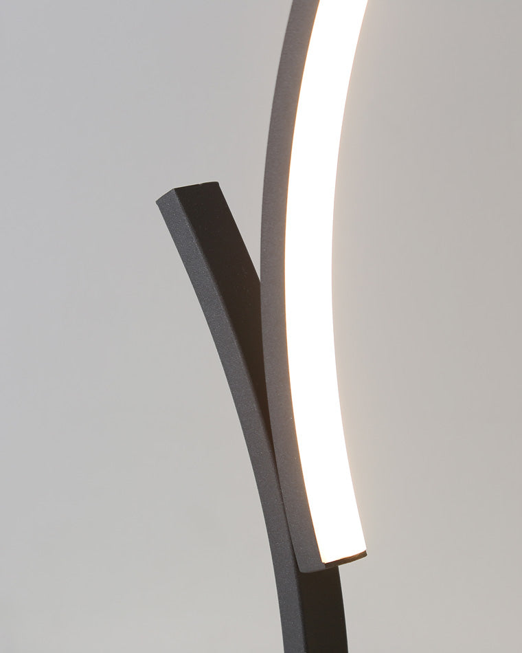 Diff Dimmable Touch Arc Desk Lamp with Wireless Charger-DF8041