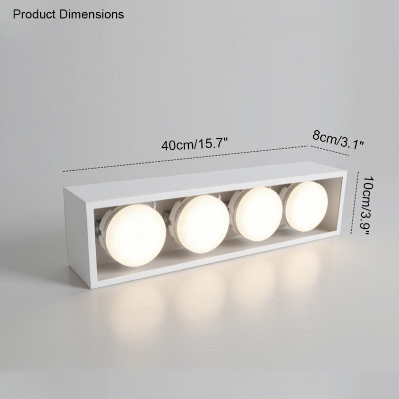 Diff Square Flush Mount Ceiling Light-DF1023