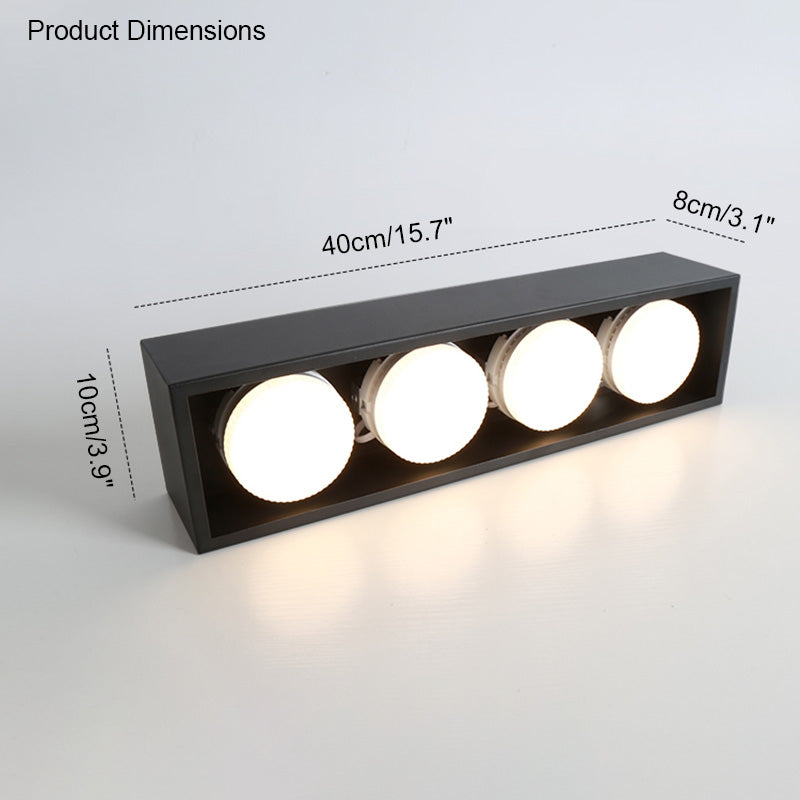 Diff Square Flush Mount Ceiling Light-DF1023